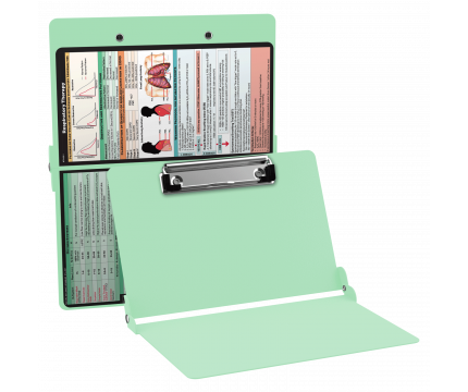 WhiteCoat Clipboard® - Mint Respiratory Edition